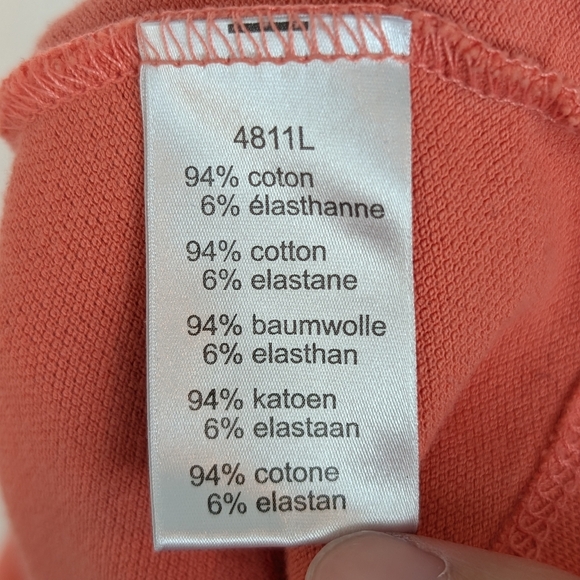 Y2K Lacoste Babydoll Halter Top V Neck Sleeveless Cotton Mini Dress Sz 40/M - Picture 15 of 16